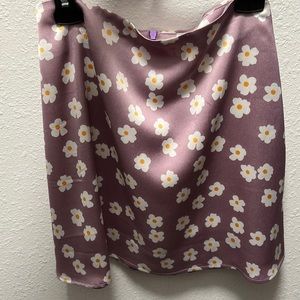 Light purple flower princess Polly skirt